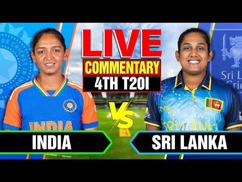 🔴Live: India vs Sri Lanka | 4th T20I | Live Cricket Score & Commentary