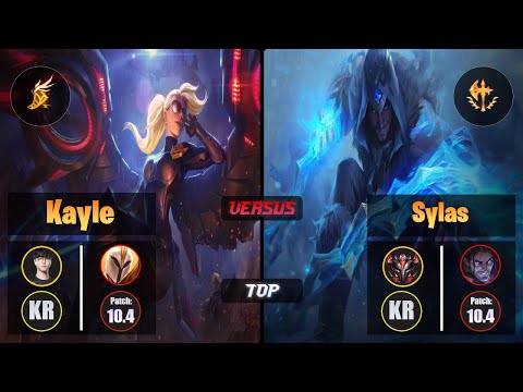 Roach KAYLE (Top) [Fleet Footwork] VS SYLAS - Grandmaster KR Patch 10.4