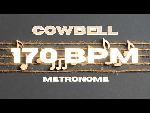 170 BPM - Cowbell Metronome