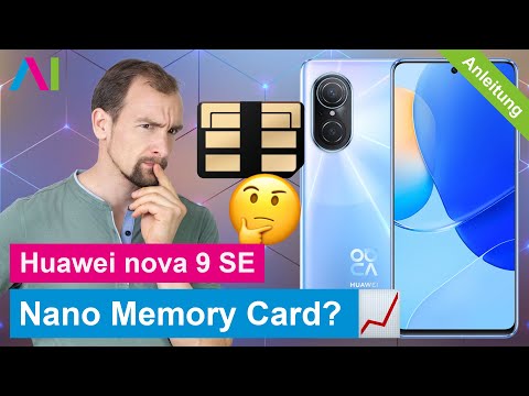 Huawei nova 9 SE- Nano Memory Card einlegen • 💾 • 💻 • 📈 • Anleitung | Tutorial