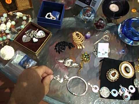 Jewelry DVDs CDs Video Games. Flea Market Garage Yard Estate Sale Finds Pick-Ups - 6/28/13