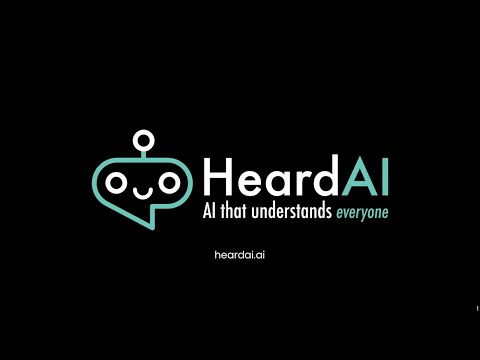 HeardAI: AI kiu komprenas ĉiujn (Esperanto)