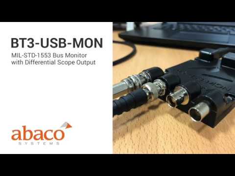 Simplify MIL-STD-1553 troubleshooting with the BT3-USB-MON