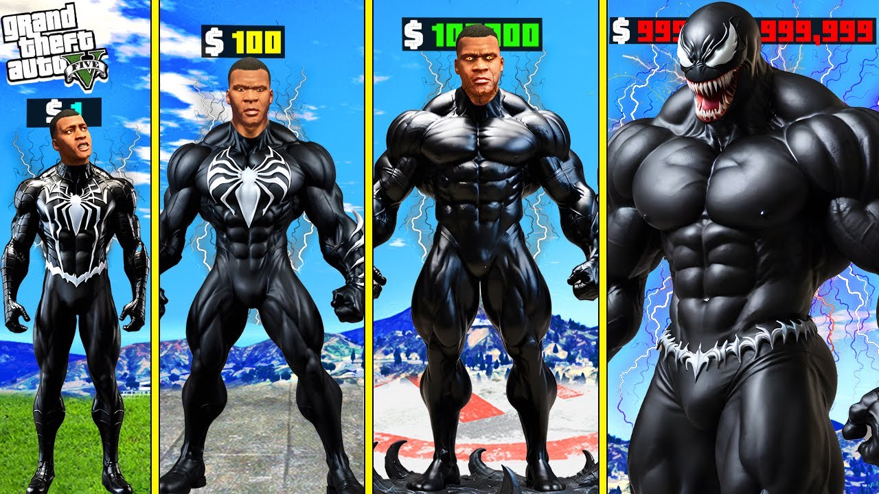 Shinchan UPGRADE $1 VENOM TO $1,000,000,000 VENOM IN GTA 5