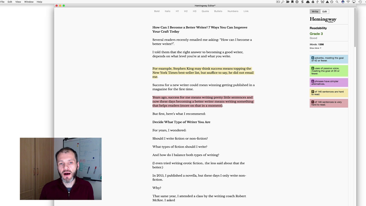 How to Use Hemingway Editor for Self-Editing
