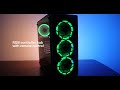 Kolink Observatory Lite ARGB Mid Tower – juodos spalvos