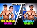 HARISCAR X MG Vs PVS X HINATA Girl Player In Tamilnadu One Tap Funny Clash Squad Tricks