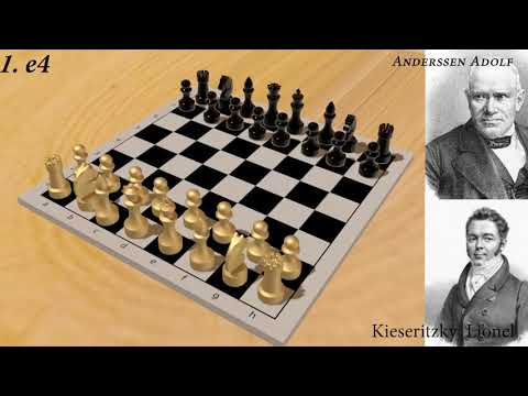 THE AMAZING IMMORTAL CHESS GAME : Adolf Anderssen vs Lionel Kieseritsky