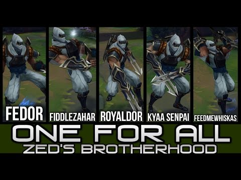 ZΣD CLAN MONTAGE | RoyalDor, Fedor, Fiddlezahar, Kyaa Senpai x3 & FeedMeWhiskas (ONE FOR ALL)