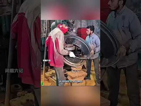 cómo hacer un aro de tractor #fyp #videoviral