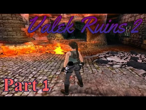 TRLE Search for the Golden Elephant: Valek Ruins 2 (part1) walkthrough