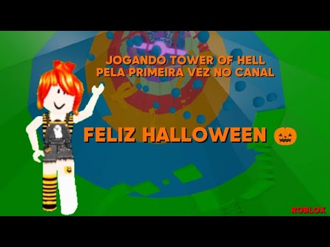 jogando na torre mais difícil do Roblox (TOWER OF HELL)