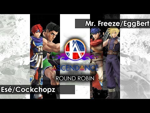 Smash 4: Esé/Cockchopz V Mr. Freeze/EggBert - Ascendance 38 Tournament SSB4