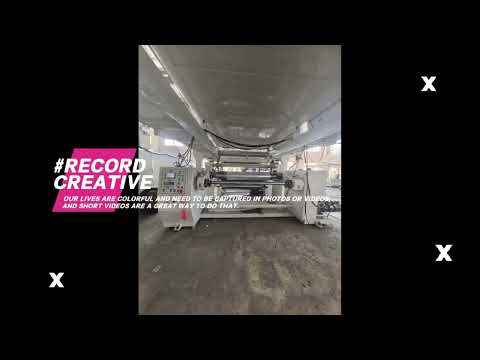 2025 brand new bopp adheisve tape auto coating machine.