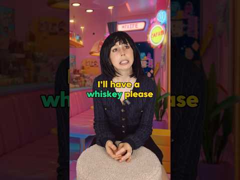 💜Ordering in your second language 🍷  #english #learnenglish