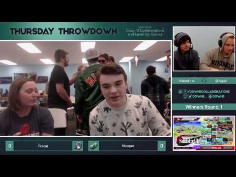 [Level Up Games Sm4sh — 3/30/17] WR1: Nooper (Mii Gunner) v. FireCat (Lucina)