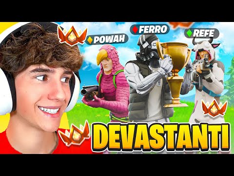 I LEAD THE TEAM to VICTORY in CHAMPION RANK!! Season 2 Chapter 6 Fortnite ITA!