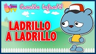 🎼 🎹 🎷♫♪LADRILLO A LADRILLO ♫ 🎺 🎸 🎻Y MÁS CANCIONES PARA NIÑOS CON DIBUJOS ANIMADOS