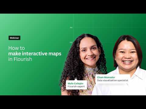 How to make interactive maps in Flourish