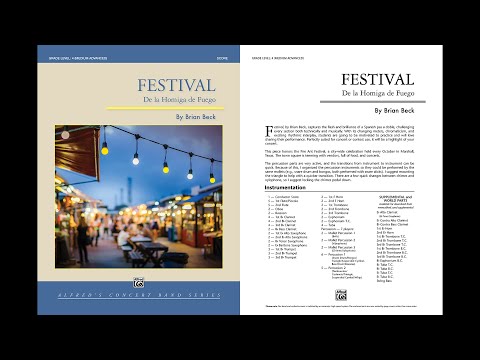 Festival, by Brian Beck – Score & Sound
