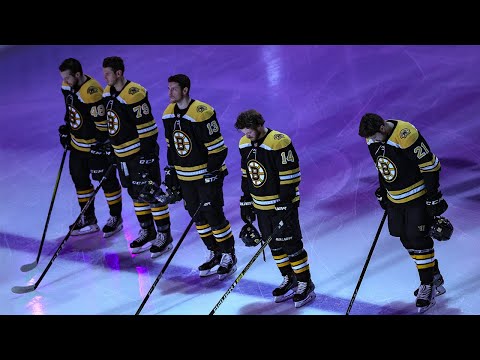 Moment of Unity for Lightning and Bruins