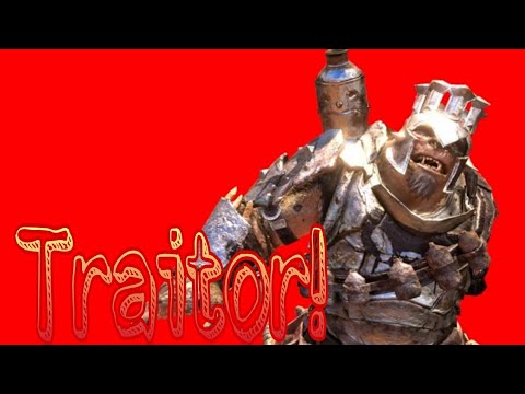 This deranged olog betrayed me in Shadow of War...