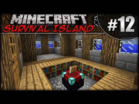 EPIC Minecraft Survival Island Enchant House!