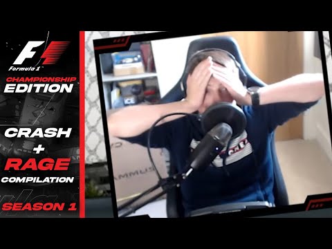 F1 Championship Edition : Season 1 Rages and Crashes Compilation!