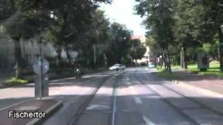 preview picture of video 'Straßenbahn Augsburg linia 2'