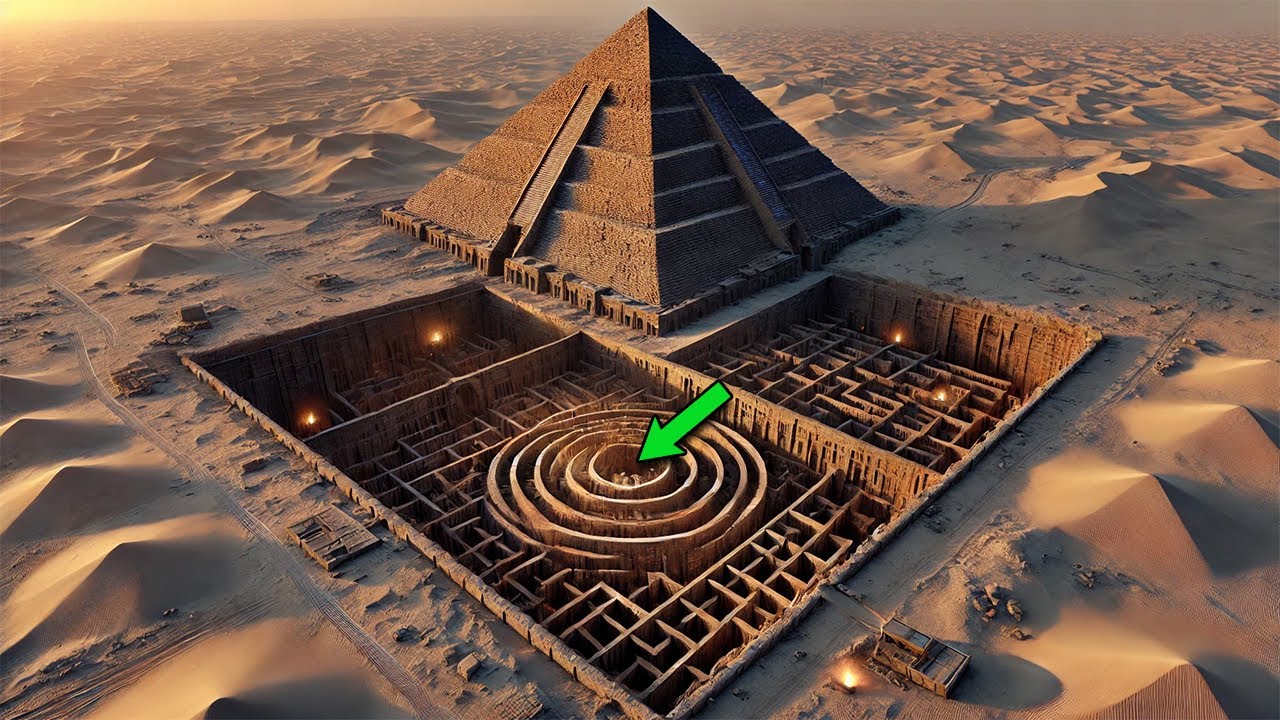 Descoberta IMPOSSÍVEL: Cientistas Encontram Labirinto no Egito que Não Deveria Existir!