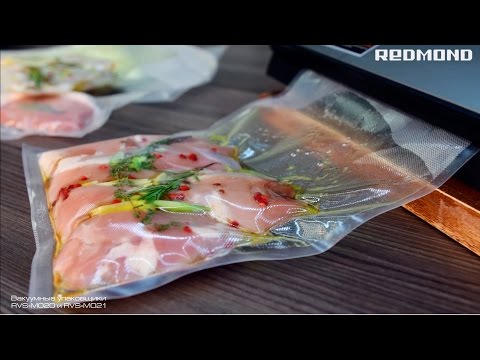 Миниатюра изображения товара Вакуумный упаковщик Redmond RVS-M021 (нержавеющая сталь)