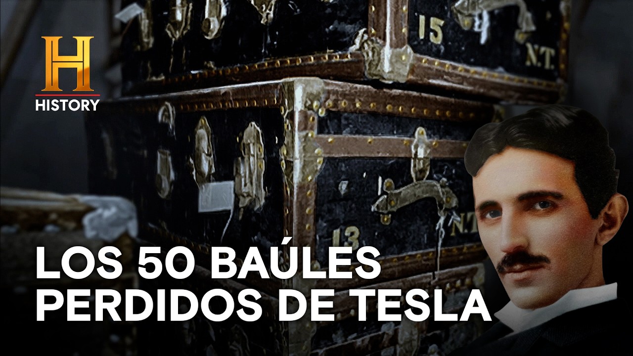 LOS 50 BAÚLES PERDIDOS DE TESLA - EL ROBO DEL SIGLO 🕵️‍♂️📦 - Nikola Tesla: Archivos perdidos