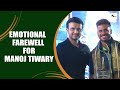 What did Sourav Ganguly say about Manoj Tiwary as he bid farewell to all forms of cricket?