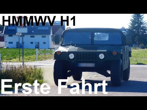 HMMWV H1 / Erste Fahrt