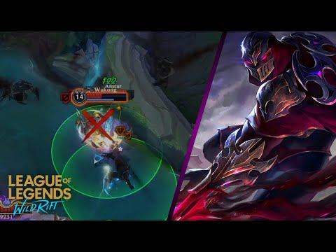 Zed Wild Rift - TOP ZED EXTREMELY HARD CARRYING GAMEPLAY - Build+Runes #19 NEO Carry