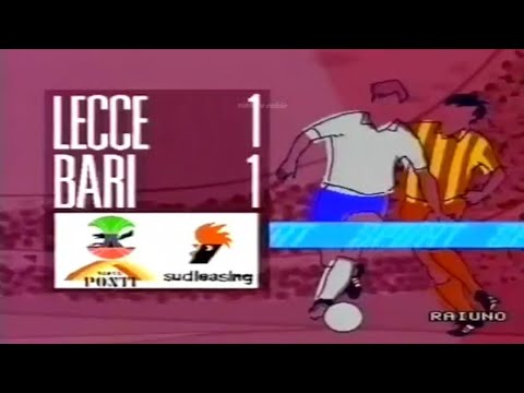 Lecce-Bari 1:1, 1989/90 - Domenica Sportiva