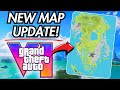 NEW GTA VI MAP Reveal What You NEED To Know MAP UPDATE