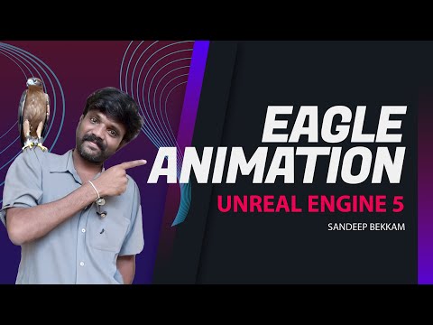 Epic Skyward Journey: Unreal Engine's Eagle Animation | Sandeep Bekkam #unrealengine5