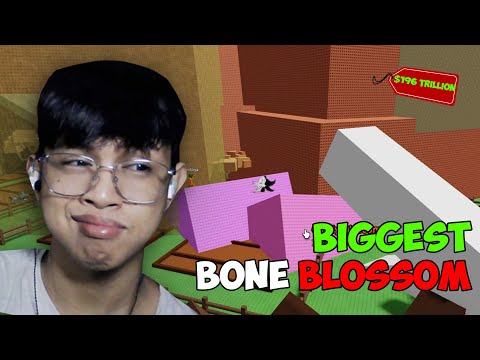I Made the BIGGEST BONE BLOSSOM on KERAX'S Account | Grow A Garden