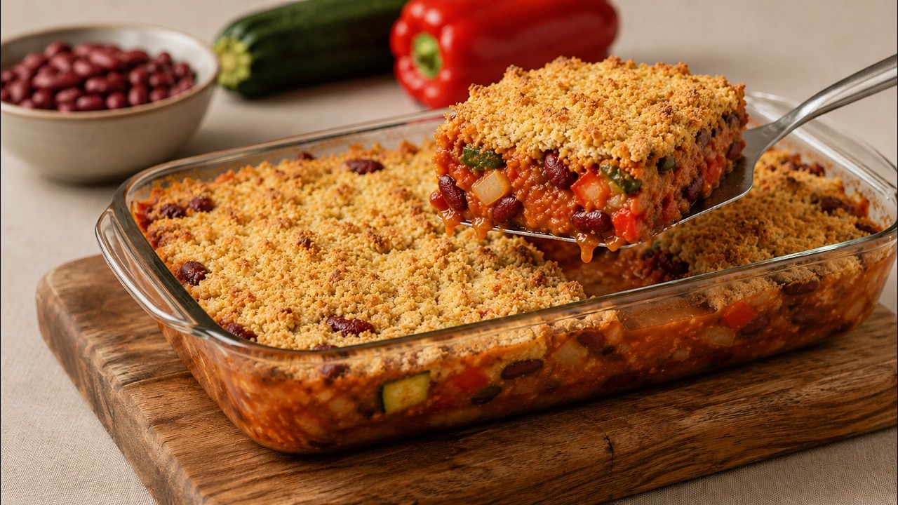 Bean Bake with a Crispy Crust by Simple Legumes — recipe photo