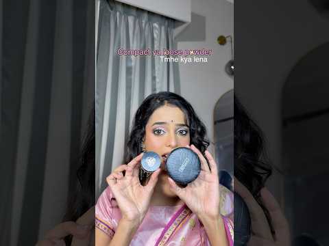 Compact ya loose powder??? #beginners #difference #compact #loosepowder #guide #makeup