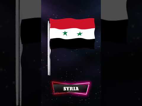 シリア - 国旗。