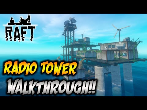 Raft All Story Note Locations For The Radio Tower!!