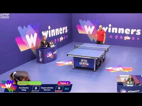 WINners CUP table 2  14.09 Kurilenko Oleg - Zaporozhets Roman 19:30
