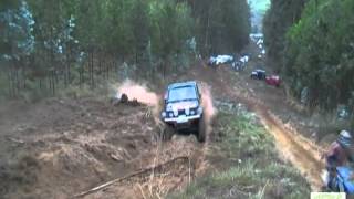 preview picture of video 'XI ruta 4x4 foz 2014 fazouro jeep prueba por zona donde no sube nadie arviza'