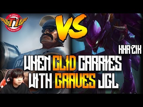 When Clid Plays Graves Jungle | How good is he ? Korean Soloq Gameplay