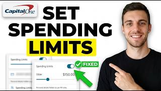 HOW TO SET SPENDING LIMITS ON CAPITAL ONE CARD 2026 (QUICKLY!!!)