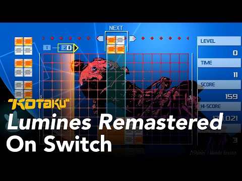 Lumines Remastered Feels Better Than Ever On Switch