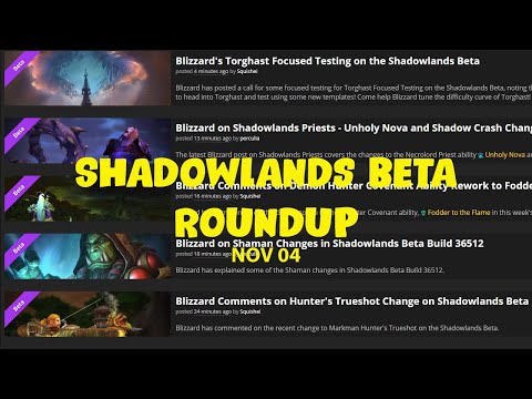 ENHANCEMENT AND SPRIEST BUFFS, Arcane nerfed, soulbind balancing + MORE | SL Beta Roundup Nov 4