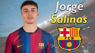 Jorge Salinas ● Welcome to Barcelona 2026 🔵🔴🇪🇸 Best Tackles, Skills & Passes